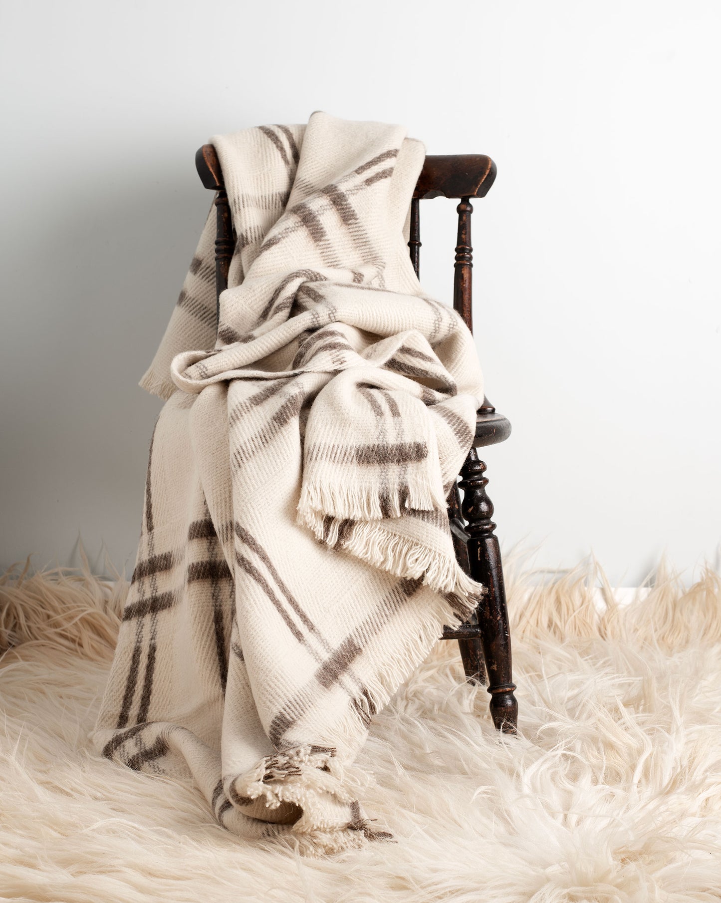 100% Wool Blanket Throw