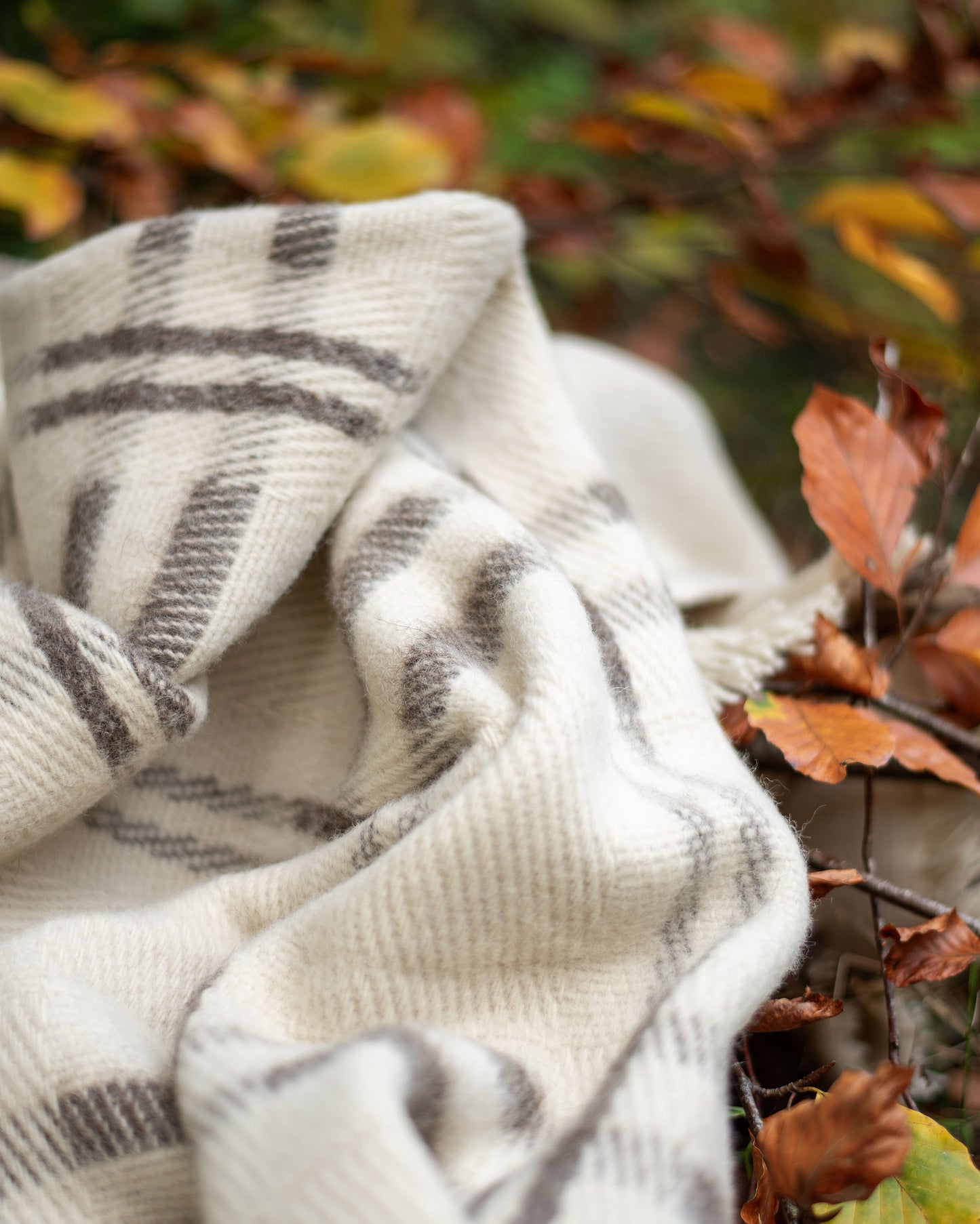 100% Wool Blanket Throw