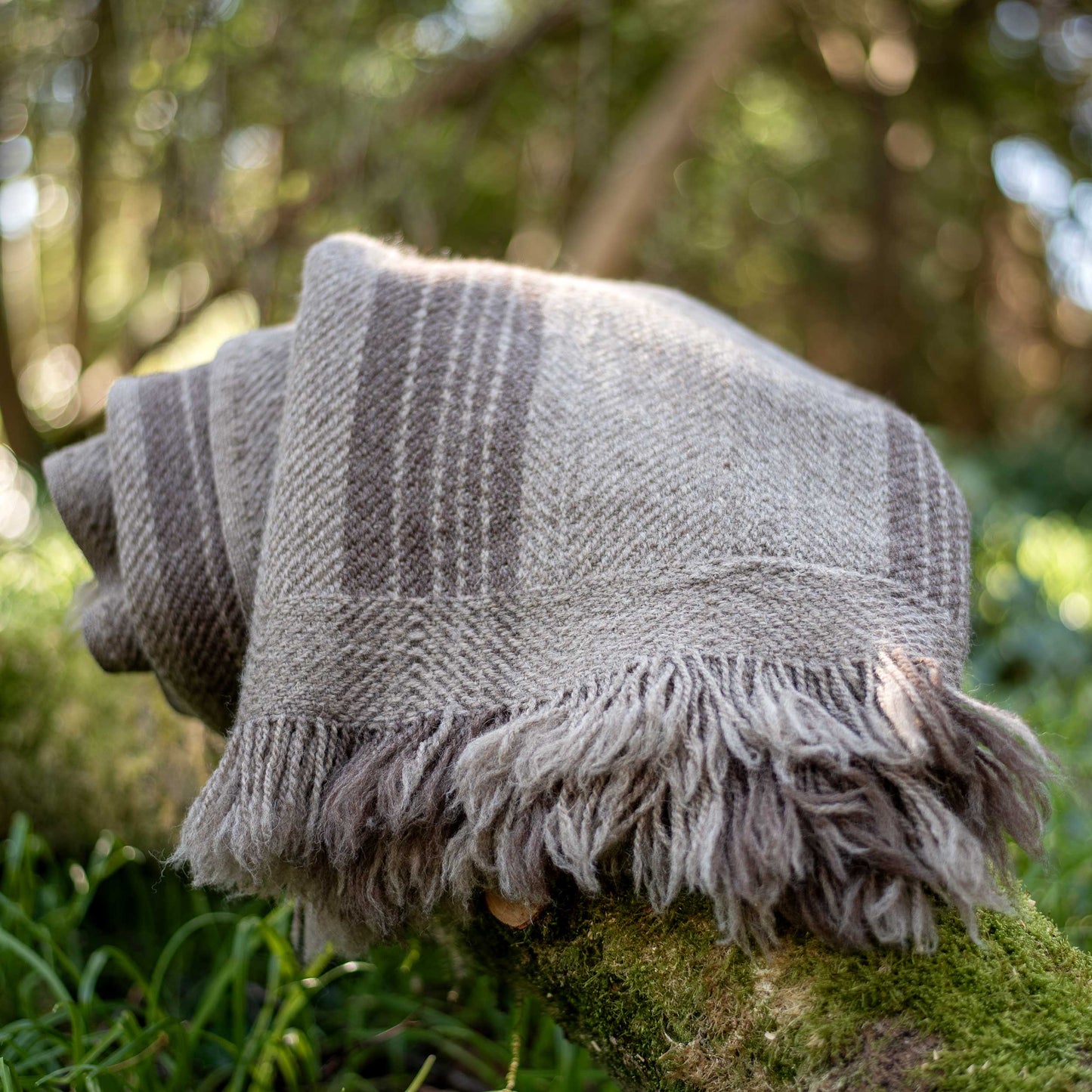 100% Wool Blanket Throw