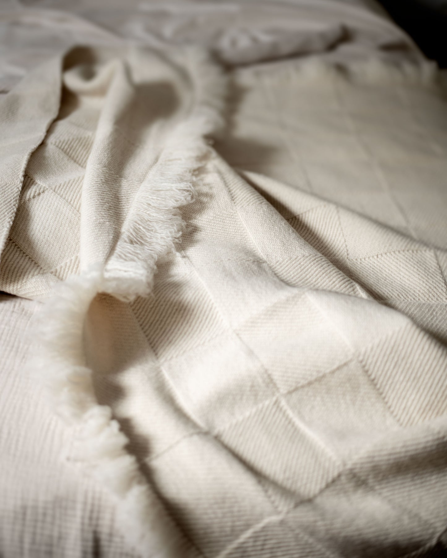 Heavyweight Merino Wool Throw Blanket