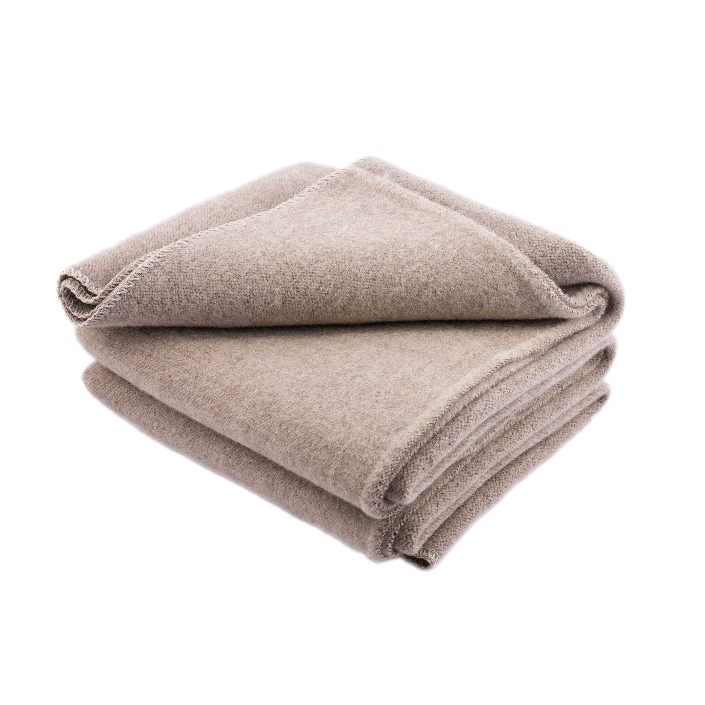 Camping/Bushcraft Wool Blanket- Natural Beige