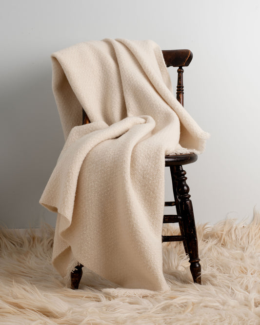 Extra Soft Merino Wool Blanket Throw