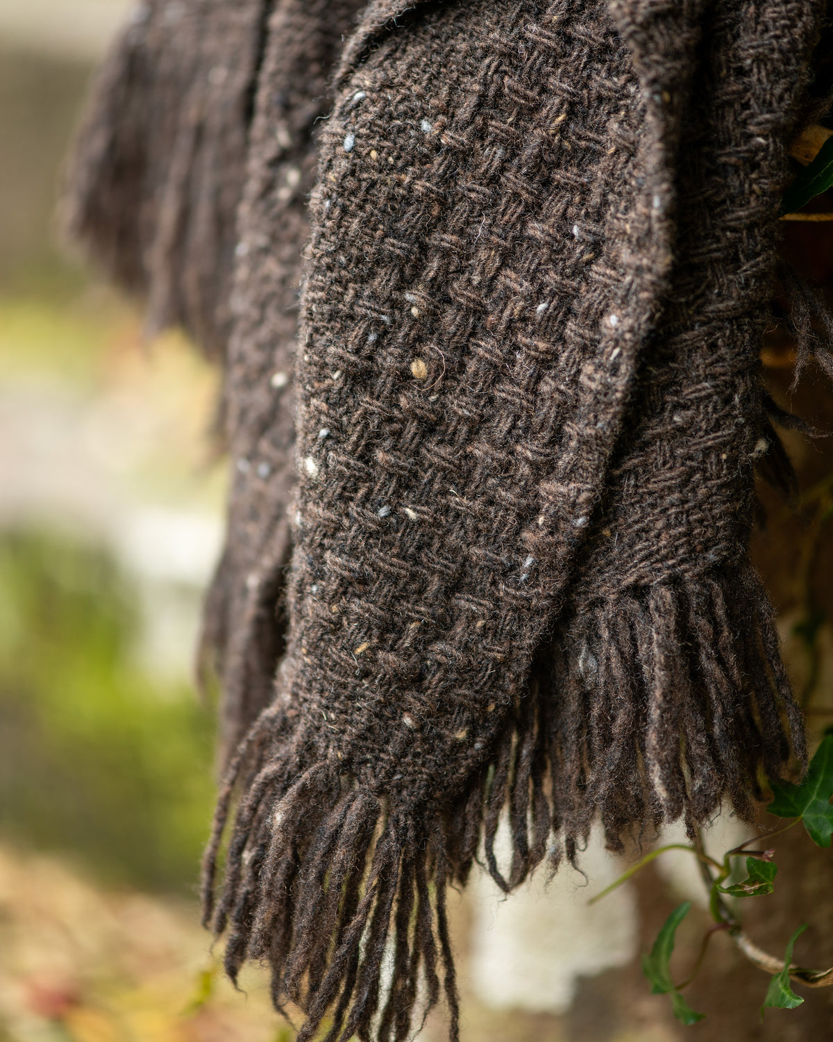 Donegal Merino Tweed Wool Scarf