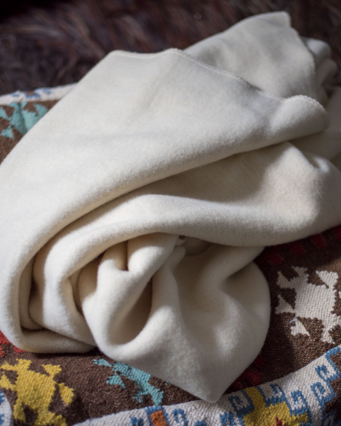Thick, Heavyweight and Extra Soft Wool Bed Blanket